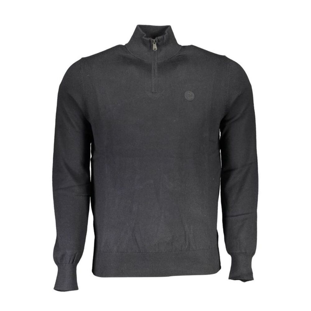 North Sails Black Cotton Men's Men's Sweater